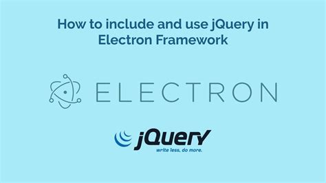 jquery electron|electron easyui.